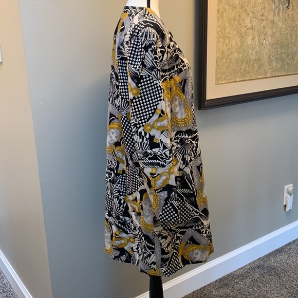 DIANE FREIS vintage gorgeous one of a kind swing jacket wool designer - Picture 4 of 10